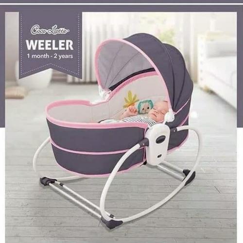 Foto Produk Bouncer Cocolatte Weeler 5in1 Rocker Bassinet - Pink dari Boss Baby Store
