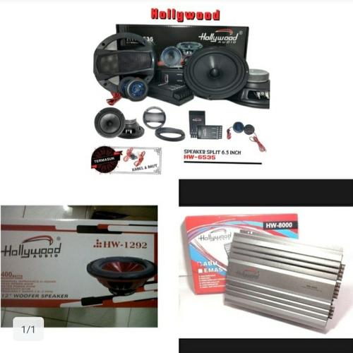 Jual PAKET AUDIO MOBIL HOLLYWOOD 