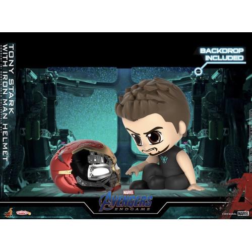 Jual Hot Toys Cosbaby Tony Stark \u0026 Iron 