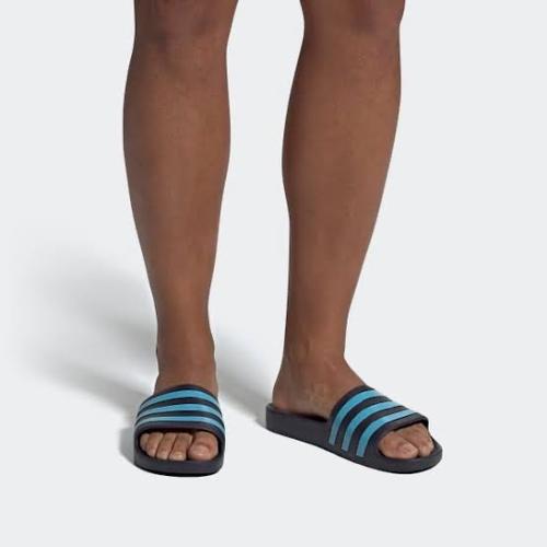 Foto Produk Sendal adidas original Adilette Aqua black blue new 2020 dari Kicosport