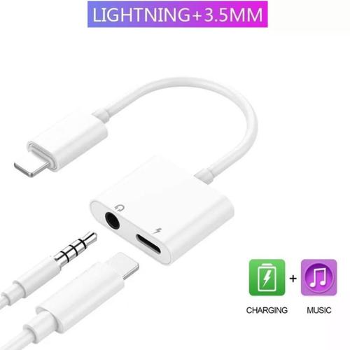 Jual Adapter Lightning Jack 3.5mm Audio 