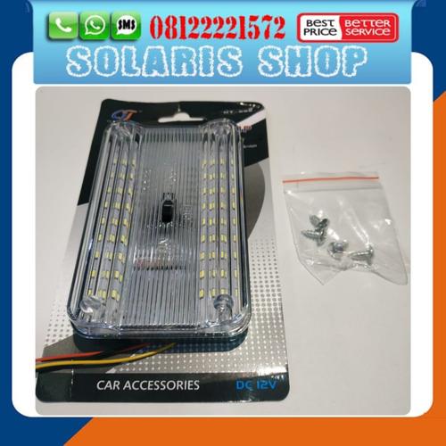 Gambar Lampu Plafon Mobil Universal/Car Indoor Lamp/Lampu Plafon Kabin LED dari Solaris_shop undefined Tokopedia