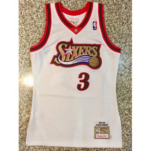white iverson jersey
