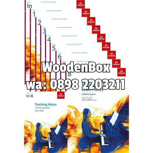 Foto Produk Piano Exam Pieces 2021 & 2022 Book Only Grade In 12345678 Ujian ABRSM - Initial dari WoodenBox