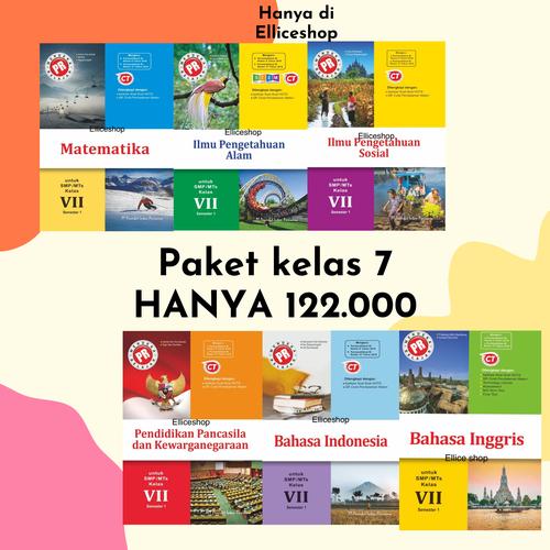 Foto Produk Paket Buku PR SMP kelas 7/ VII tahun 2020 Intan Pariwara 6 mapel - Semester 1 dari Ellice Shop