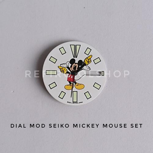 Jual Dial mod seiko mickey mouse set for skx, seiko5, turtle, urchin - Kota  Malang - Refiro Watch | Tokopedia