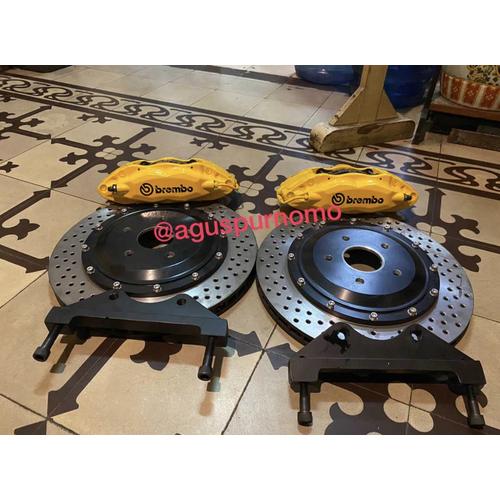Jual Big brake kit brembo tesla f50 4 pot rotor 355 mm PnP innova ...