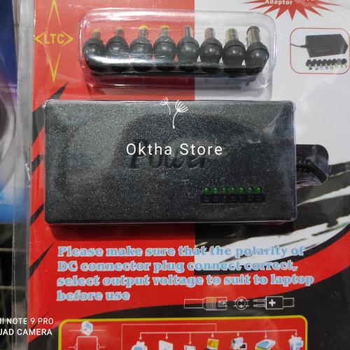 Foto Produk adaptor universal laptop 96watt ac dc / charger notebook 96 watt dari Oktha Store