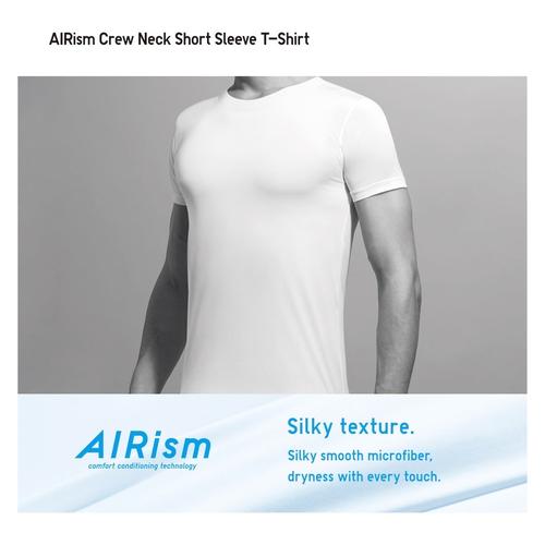 Uniqlo T-shirt pria Uniqlo AIRISM 