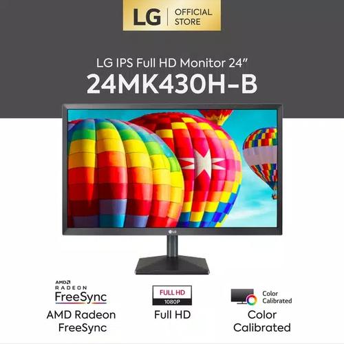 Jual LG 24MK430H-B IPS MNT 24'' with 