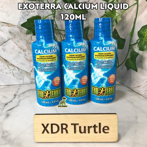 Foto Produk EXOTERRA CALSIUM LIQUID 120ML CALSIUM + MAGNESIUM REPTIL TORTO GECKO dari XDR TURTLE
