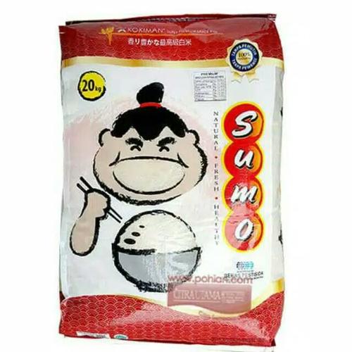 Jual Beras Sumo Super Premium 20kg 20 Kg Kemasan Merah Bebas Ongkir Jakarta Barat Quinnzy Shop Tokopedia