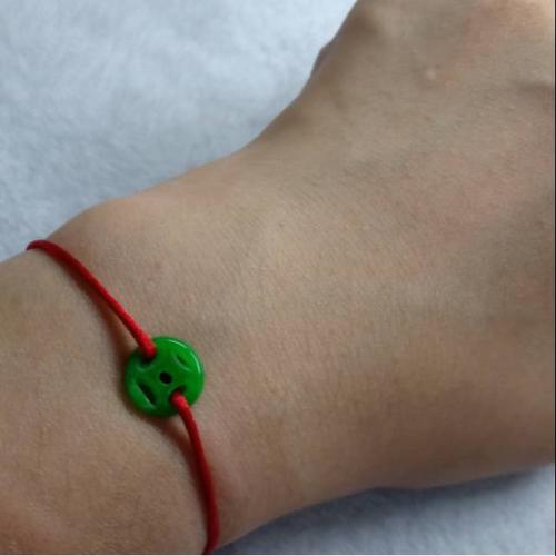 Foto Produk Gelang Giok Hijau Asli Koin Cina Keberuntungan dari IndChiKnotting