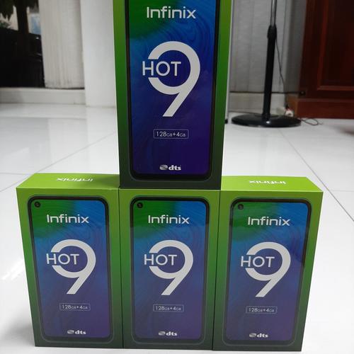 Foto Produk Infinix Hot 9 Smartphone (4/128GB) 6.6" - Quad Camera - 5.000 mAh - Hitam dari Adola Shop