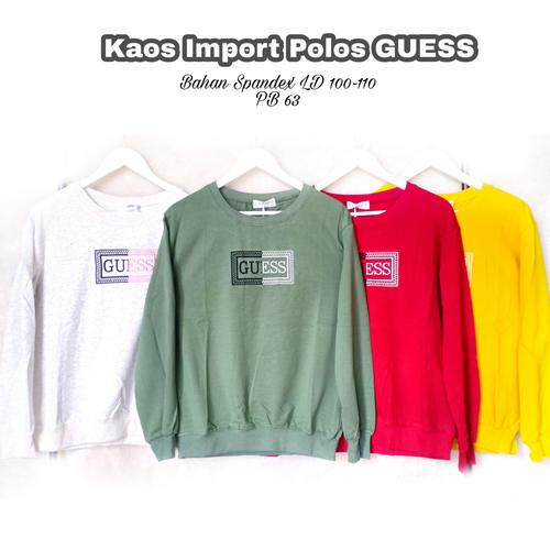 Jual Kaos Wanita Lengan Panjang Import 