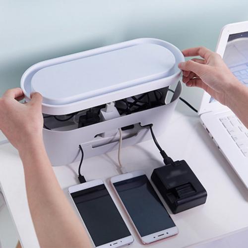 Foto Produk Kotak Organizer Kabel Charger Wire Cable Management Box dari MRH9 Official