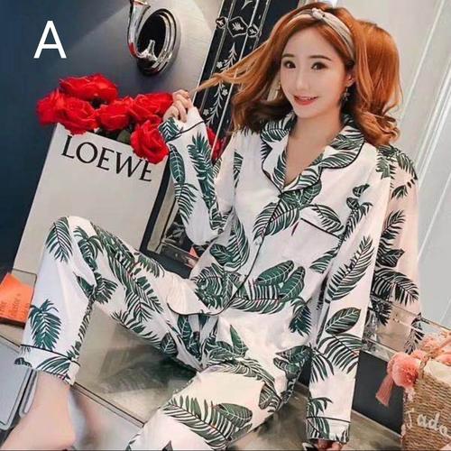 Foto Produk Baju Tidur Wanita Bajutidur Katun Lengan Celana Panjang Piyama Muslim dari Parrot Computer