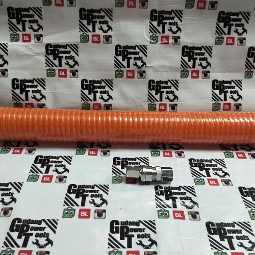 Foto Produk Selang Kompresor Selang Recoil Recoil Hose Plus Coupler Nepel 9meter dari GudangPowerTools