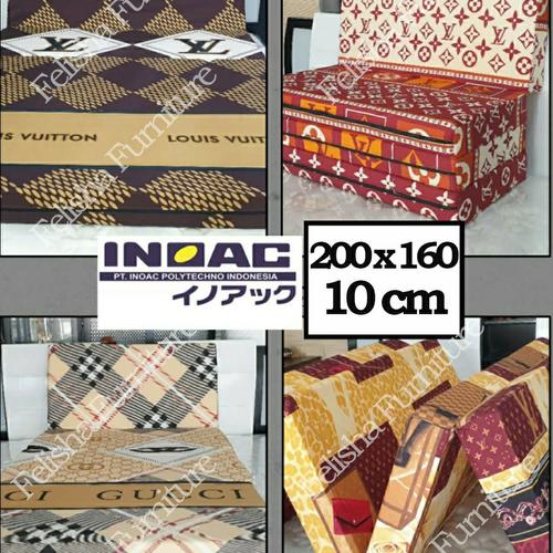 Foto Produk Kasur Busa lipat INOAC 200 x 160 x 10cm Bergaransi dari FELISHA FURNITURE