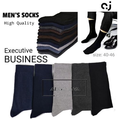 Foto Produk KAOS KAKI PRIA DEWASA/ KAOSKAKI KERJA (KANTORAN) - Hitam, Dewasa dari Rubas_store