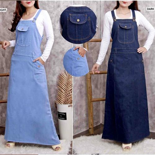 Jual Gamis Overall Jeans Wash / Overall 