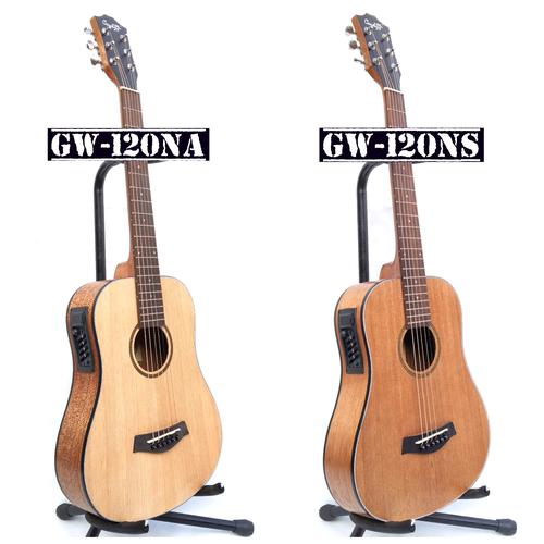 Foto Produk Gitar akustik elektrik 3 per 4 cowboy original pabrikan - Paket A dari vero music store