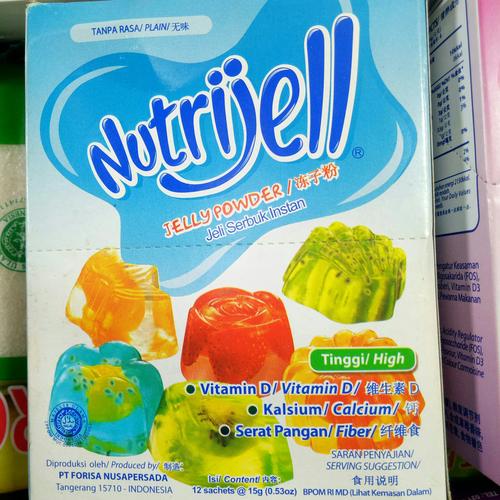 Foto Produk Agar - Agar Nutrijell 15 gr - Plain dari Addi Online