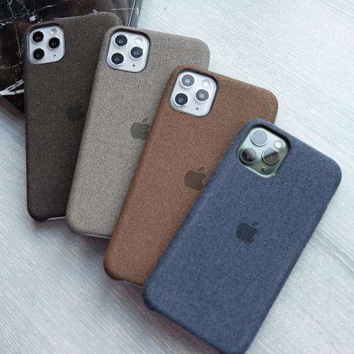 Foto Produk Canvas Case - iphone 6 6+ 7+ 8 8+ dan X softcase bahan canvas halus dari Pipop Case