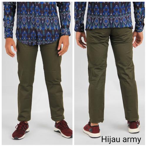 Foto Produk celana chino hijau army murah dari Baijonk Store Bandung