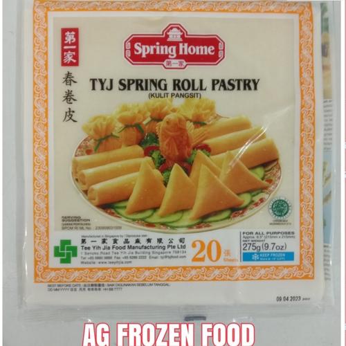 Gambar Spring home Spring Roll pastry 8.5inch 20 pcs dari AG FROZEN FOOD Jakarta Barat Tokopedia