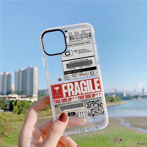 Foto Produk BUMPER FRAGILE CASE IPHONE 7 8 7/8plus X Xs Max XR 11 11pro 11pro max - 7/8/SE2 dari Thecasesdiary