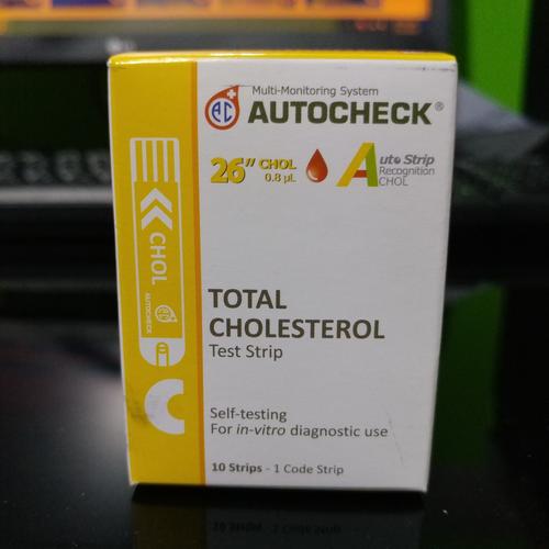 Foto Produk Autocheck Strip Cholesterol isi 10 strip dari alkes jaya medika
