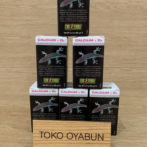Foto Produk Exoterra Calsium + Vit D3 90 gram Calsium Reptile Torto Gecko BD dari Toko Oyabun