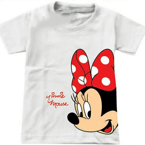 Minnie Mouse / Kaos Anak Perempuan Umur 