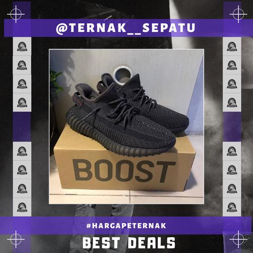 ADIDAS YEEZY BOOST 350 V2 BLACK STATIC 
