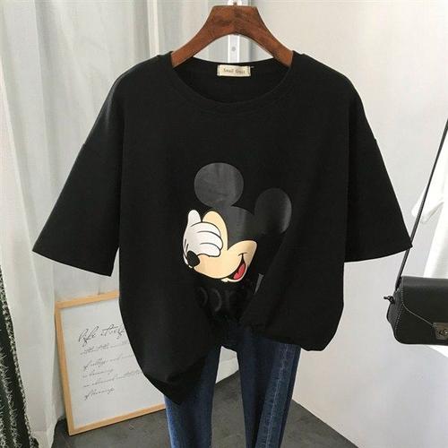 Jual Oops Mickey Mouse T-Shirt (BLACK 
