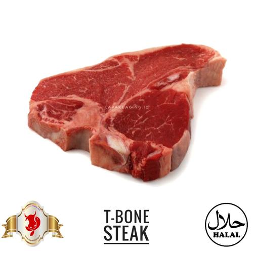 Foto Produk Daging Sapi Steak T Bone Shortloin AUS 500gram dari BERKAH JAYA MEAT