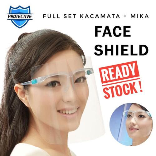 Foto Produk READY FACESHIELD KACAMATA NAGITA JUAL FACE SHIELD KACAMATA ARTIS dari AFTERMARKET.ID
