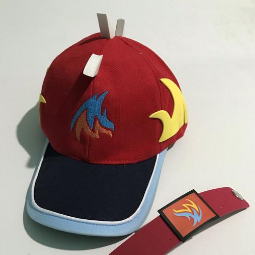 Gambar Topi boboiboy frost fire bordir free gelang dari diyanaksa shop Kota Bogor Tokopedia
