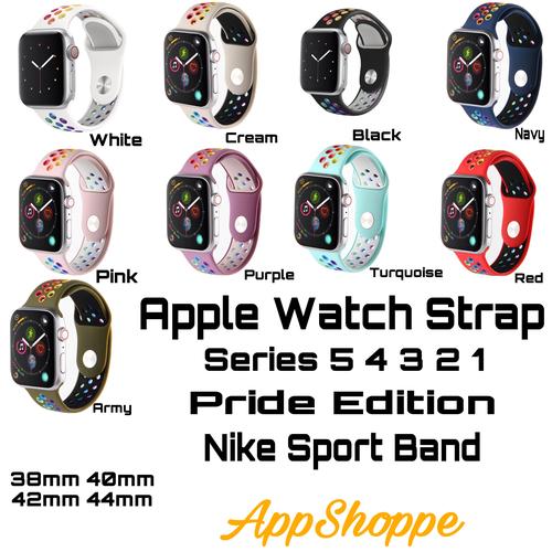Jual Apple Watch Series 54321 38/40 42/44 mm PRIDE EDITION Nike Sport Strap  - Jakarta Selatan - AppShoppe | Tokopedia