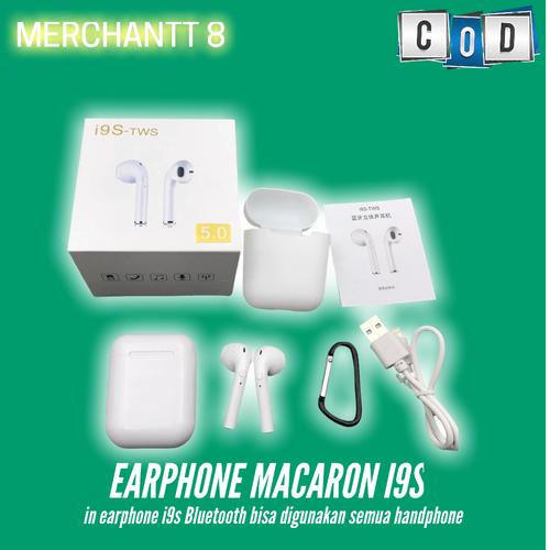 Jual i9S TWS Headset Bluetooth Wireless Sport True Earphone Airpods TWS i9  - Jakarta Timur - merchantt 8 | Tokopedia