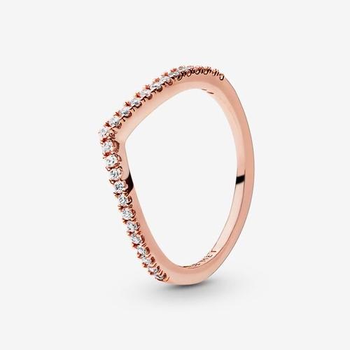 Jual Pandora Sparkling Wishbone Ring 