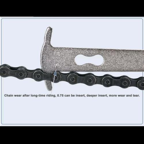 Foto Produk Alat pengukur rantai- Pengecek rantai Sepeda - Chain Measurement dari Phylo shoop