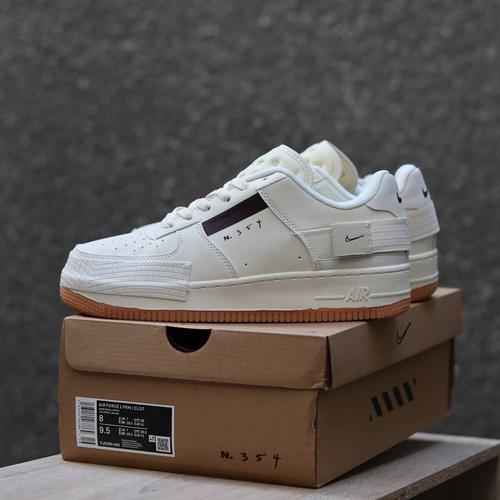 Jual Nike Air Force N354 Creamy Gum Sidoarjo Sneakers