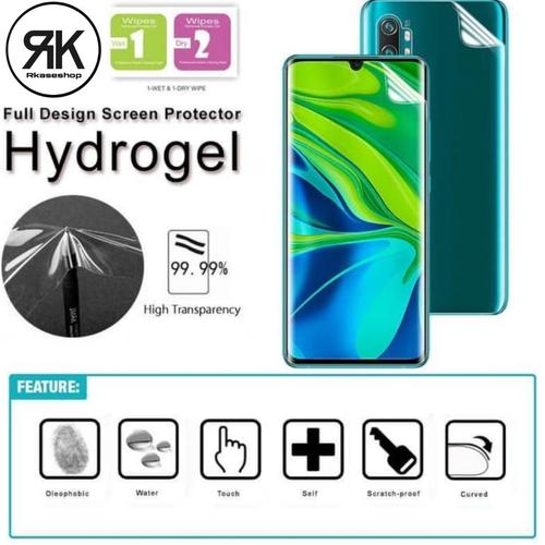 Foto Produk Hydrogel screen guard DEPAN BELAKANG XIAOMI Mi Note 10 PRO Back dari Multi Store 12