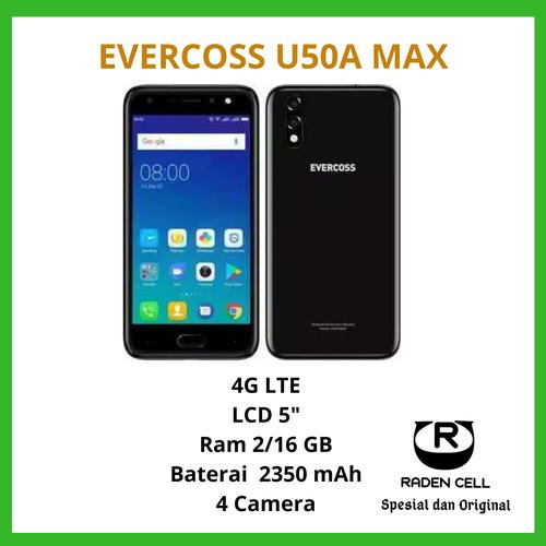 Jual Evercoss U50a Max Ram 2 16 Gb Hp Android 4g Murah 4 Kamera Handphone Jakarta Pusat Raden Cell Tokopedia