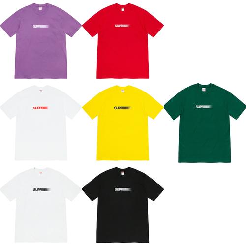 SUPREME MOTION LOGO TEE SS20 WEEK18 
