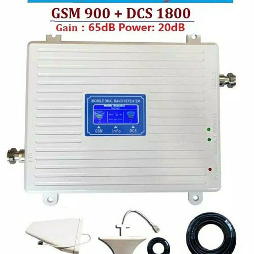 Foto Produk paket GSM repeater High Power DUAL Band 2G 4G DGN YAGI HIGH GAIN dari Medan Utara CCTV