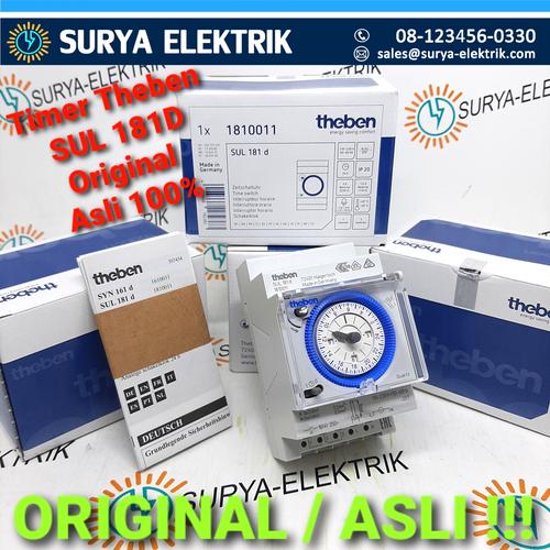 Foto Produk timer time switch analog Theben otomatis lampu theben sul 181D 181 D dari SURYA-ELEKTRIK