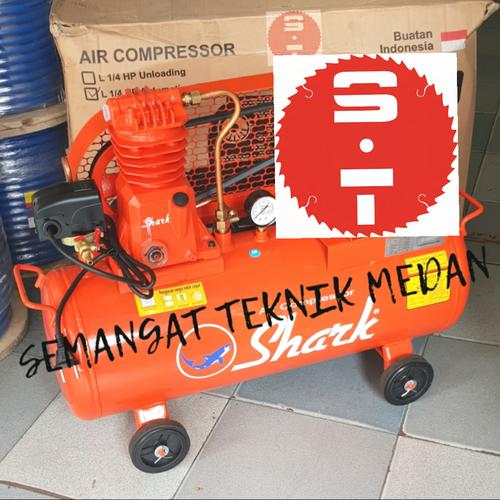 Gambar COMPRESSOR KOMPRESSOR KOMPRESOR UDARA ANGIN 1/4HP UNLOADING SHARK dari Semangat Teknik undefined Tokopedia